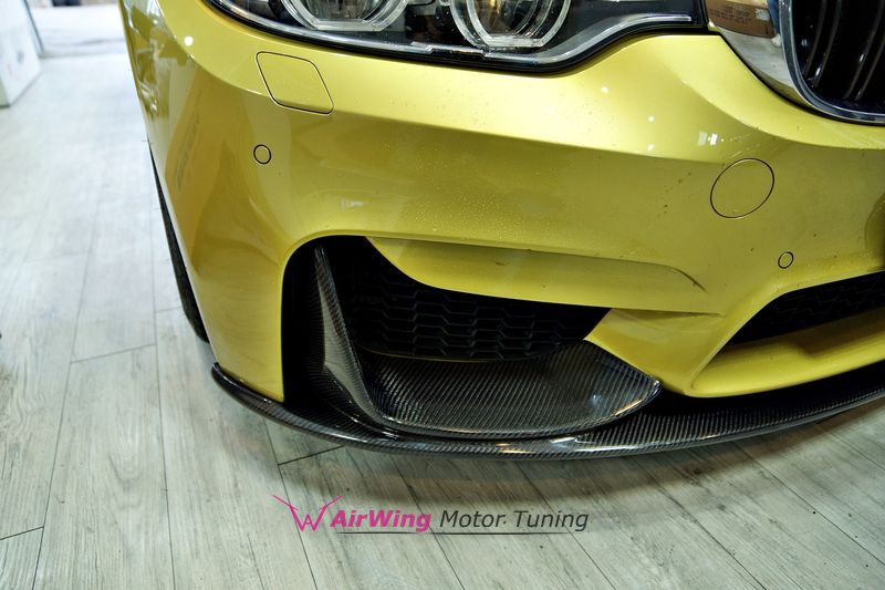 BMW F30 M3-F32 M4 Performance carbon front lip 02
